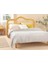 Shaped Ipliği Boyalı Çift Kişilik Pike 200 x 220 cm Cappucino 1