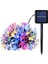 Techno Smart 50 Ledli 8 Modlu Solar Çiçekli Rgb Bayçe Aydınlatma Dekorasyon Güneş Enerjili 3