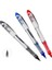 UB-200 Vision Elite Roller Kalem 0.8 mm 3'lü Set Mavi Siyah Kırmızı 1