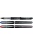 UB-205 Roller Kalem 0.5 mm 3'lü Set Siyah Kırmızı Mavi 2