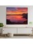 Gün Doğumu Şafak Temalı Dekoratif Kanvas Tablo 1