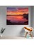 Gün Doğumu Şafak Temalı Dekoratif Kanvas Tablo 2
