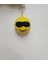 Gözlüklü Surat Emoji Amigurumi Organik Anahtarlık Oyuncak 1