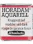 Horadam Yarım Tablet Sulu Boya Madder Red Dark 1