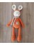 Uykucu Tavşan Uyku Arkadaşı Amigurumi Oyuncak 1