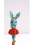 Elbiseli Tavşan Amigurumi Oyuncak 2