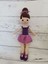 Balerin Bebek Amigurumi Oyuncak 1