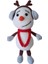 Kulaklıklı Kardan Adam Amigurumi Oyuncak 1