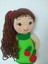 Elma Şekeri Bebek Amigurumi Organik Oyuncak 3