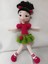 Vişne Bebek Amigurumi Organik Oyuncak 3