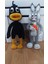 Daffy Duck ve Bugs Bunny Amigurumi Oyuncak 1