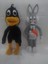 Daffy Duck ve Bugs Bunny Amigurumi Oyuncak 2