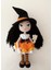 Sevimli Cadı Bebek Amigurumi Organik Oyuncak 1