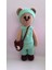 Tulumlu Sevimli Ayıcık Tony Amigurumi Oyuncak 1