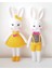 Bay ve Bayan Tavşik Amigurumi Oyuncak 2