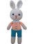 Sevimli Papyonlu Tavşan Amigurumi Oyuncak 1