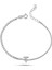 Gümüş Suyolu Harfli Gümüş Rengi Bileklik - T Harfi - - BLV00259-4143 1