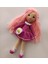 Pudra Bebek Amigurumi Organik Oyuncak 1