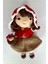 Maskot Kırmızı Başlıklı Kız Amigrumi Organk Oyuncak 1
