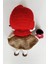Maskot Kırmızı Başlıklı Kız Amigrumi Organk Oyuncak 2