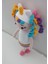 Unicorn Kız Bebek Amigurumi Organik Oyuncak 3
