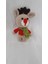 Yılbaşı Maskot Miniş Geyik Amigurumi Organik Oyuncak 1