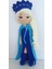 Oyuncak Park Sevimli Elsa Bebek Amigurumi Organik Oyuncak 1