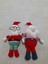Ikiz Noel Babalar Amigurumi Organik Oyuncak 1