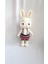 Tatlı Tavşik Sunny Amigurumi Organik Oyuncak 4