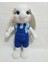 Sevimli Tavşan Amigurumi Organik Oyuncak 1