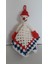Kardan Adam Uyku Arkadaşı Amigurumi Organik Oyuncak 1
