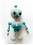 Robot Amigurumi Organik Oyuncak 1