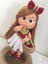 Mia Çilek Kız Amigurumi Organik Oyuncak 1