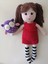 Elsie ve Uykucu Baykuşu Amigurumi Organik Oyuncak 1