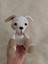 Oturan Sevimli Köpek Amigurumi Organik Oyuncak 1