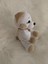 Oturan Sevimli Köpek Amigurumi Organik Oyuncak 2