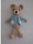Yelekli Ayıcık Amigurumi Organik Oyuncak 1