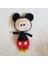 Mickey Mouse Bonnie Amigurumi Organik Oyuncak 1