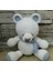 Uykucu Ayıcık Amigurumi Organik Oyuncak 1