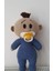Emzikli Bebek Amigurumi Organik Oyuncak 2