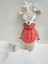 Sevimli Geyik Uyku Arkadaşı Amigurumi Organik Oyuncak 1