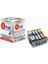 Xplus® Pixma IP4700 PGI-520XL / Clı -521XL 5 Renk Muadil Kartuş Seti 500 Sayfa 1