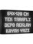 Beyaz Kayan Yazı LED Tabela 64 x 128 cm Tek Taraflı Depo Reklam Tabela 1