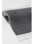 Dijidekor Koyu Gri Post Dokuma Halı Saçaklı Peluş Yumuşacık Kaymaz Antibakteriyel 160X400 2