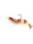 Viceo Swim Bait Shrimp Nama Silikon Karides 4.3 Inç Redbee Glow 2