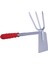 El Çapası Saplı Küçük Tarla Bahçe Çapası 3 Dişli 32 cm 1