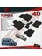 Volkswagen Caddy 4d Havuzlu Kauçuk Paspas 2004 2010 Siyah 3