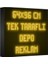 Sarı Kayan Yazı LED Tabela 64 x 96CM Tek Taraflı Depo Reklam Tabela 1