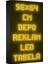 Depo Tabela Reklam Sarı Kayan Yazı LED Tabela 96 x 64CM Tek Taraflı Depo Reklam Tabela 1