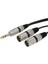 6.3mm Stereo Erkek-2 Xlr Erkek Kablo 2 Metre 1
